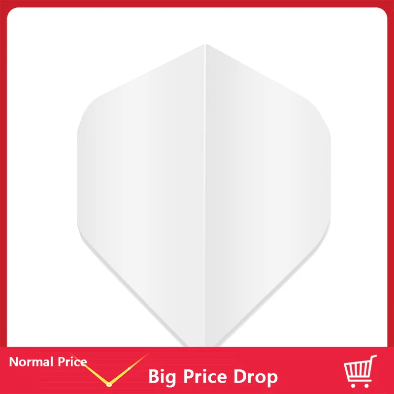 6PCS Dart Flights Wing Tails Standard Shape (6 Types Available )
6PCS Dart Flights Wing Tails Standard Shape (6 Types Available )