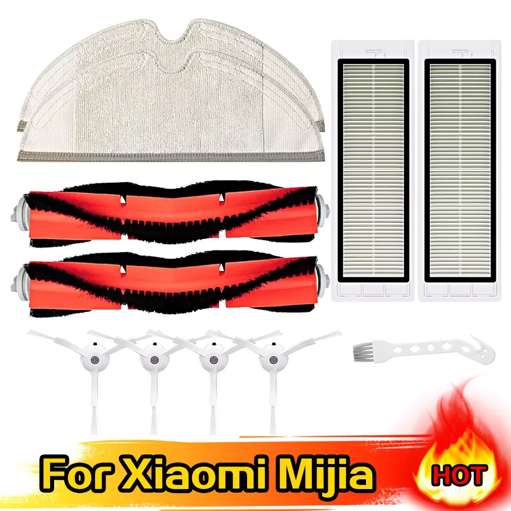 Filter + Main Side Brush + Mop Rag Replacement for Xiaomi Mijia 1/1S MI Robot S6 S60 E25 Vacuum Cleaner Parts Set
Filter + Main Side Brush + Mop Rag Replacement for Xiaomi Mijia 1/1S MI Robot S6 S60 E25 Vacuum Cleaner Parts Set