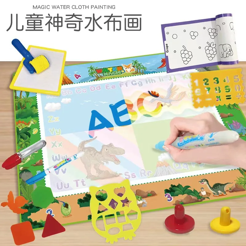 Магический коврик для рисования водой, коврик для раскрашивания рисунков с детским игровым ковриком, игрушки Монтессори, живопись, настольные игры, обучающие игрушки для детей
Магический коврик для рисования водой, коврик для раскрашивания рисунков с детским игровым ковриком, игрушки Монтессори, живопись, настольные игры, обучающие игрушки для детей