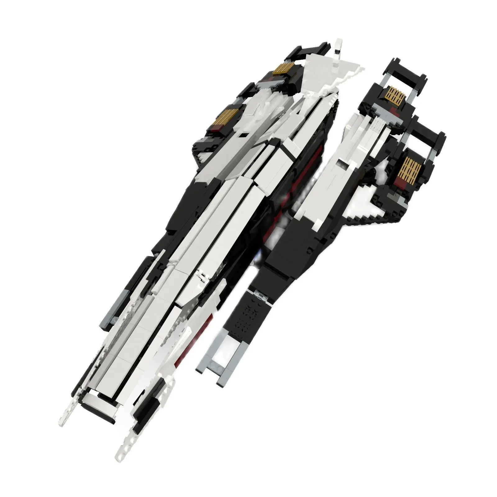 MOC-21578 Mass Effect Normandy SR-1 Action Shooting Game Fighter Model Building Block Kit Kids Brain Game Bricks Child Toy Gifts
MOC-21578 Mass Effect Normandy SR-1 Action Shooting Game Fighter Model Building Block Kit Kids Brain Game Bricks Child Toy Gifts