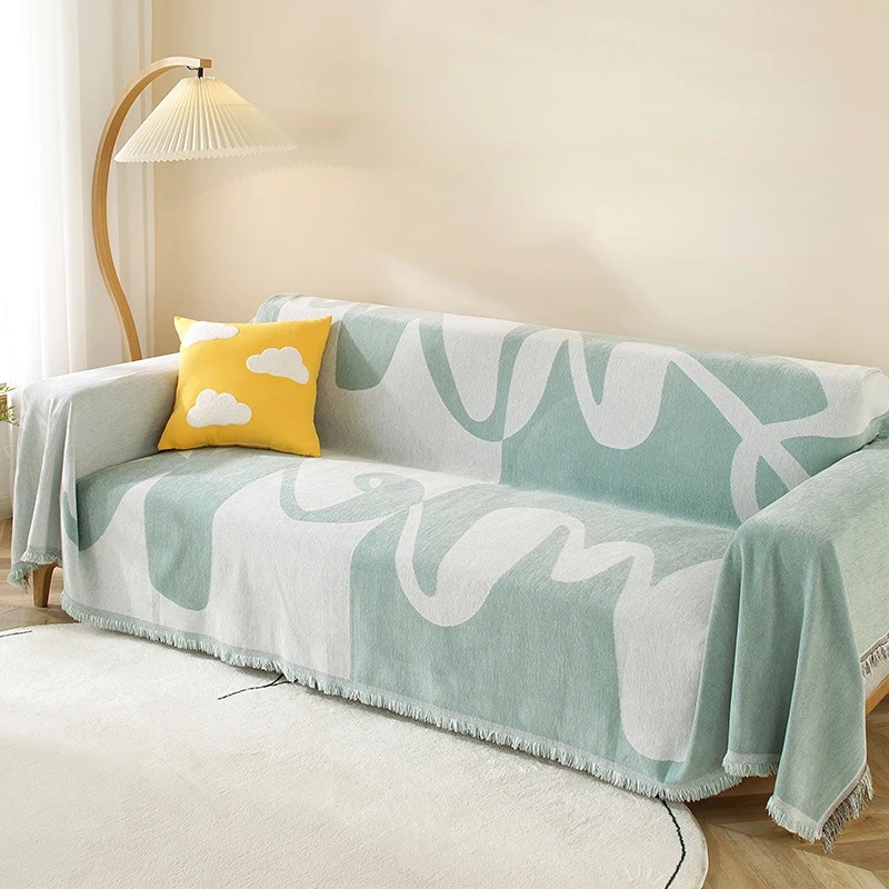 Full Cover Non-Slip Sofa Knitted Blanket Simple Style Cotton Thread Sofa Cover Protective Cover Bedspread Casual Wall Tapestry
Full Cover Non-Slip Sofa Knitted Blanket Simple Style Cotton Thread Sofa Cover Protective Cover Bedspread Casual Wall Tapestry