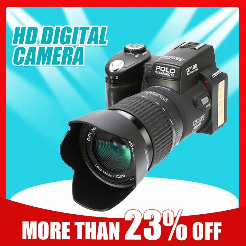 Профессиональная цифровая камера Full HD DSLR 1920*1080 поддержка видео SD карта