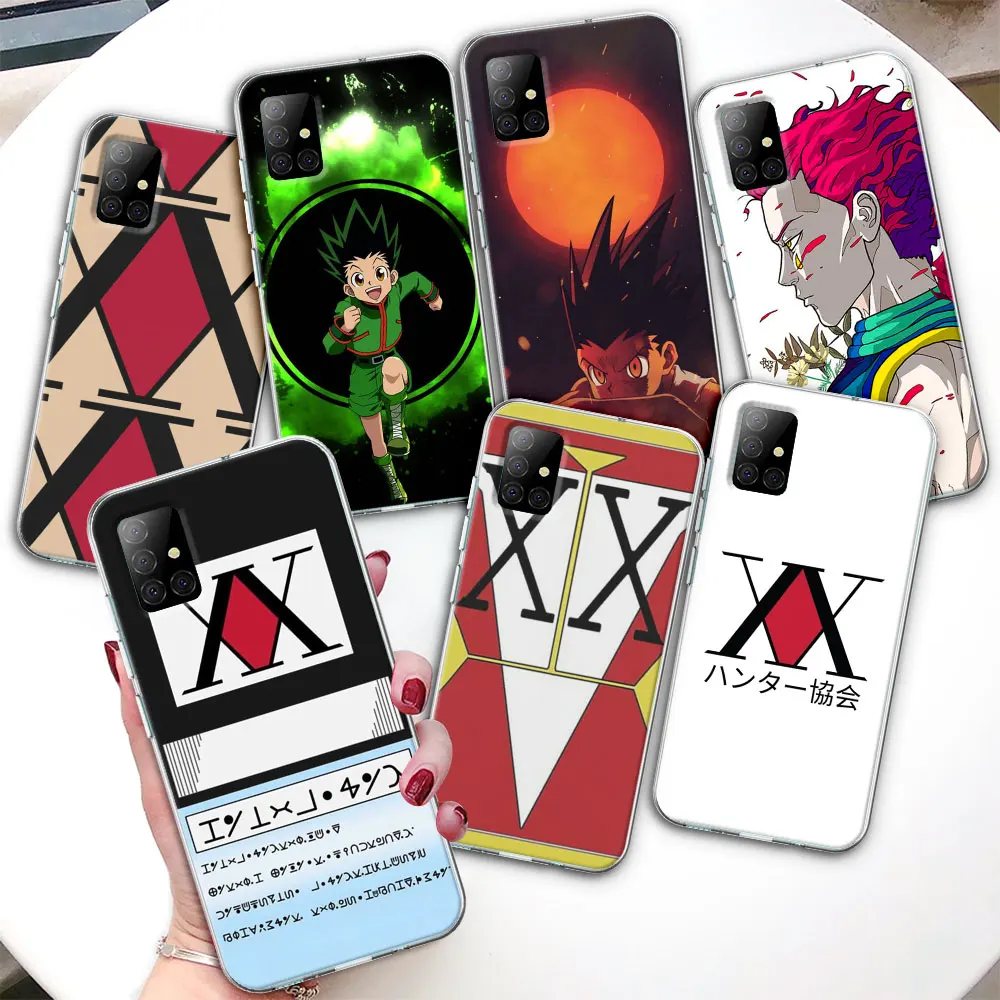 Чехол для телефона Samsung Galaxy A53 A54 A13 A52 A12 A51 A32 A71 A21s A31 A72 A41 A42 A73, прозрачный чехол с аниме Hunter X Hunter
Чехол для телефона Samsung Galaxy A53 A54 A13 A52 A12 A51 A32 A71 A21s A31 A72 A41 A42 A73, прозрачный чехол с аниме Hunter X Hunter