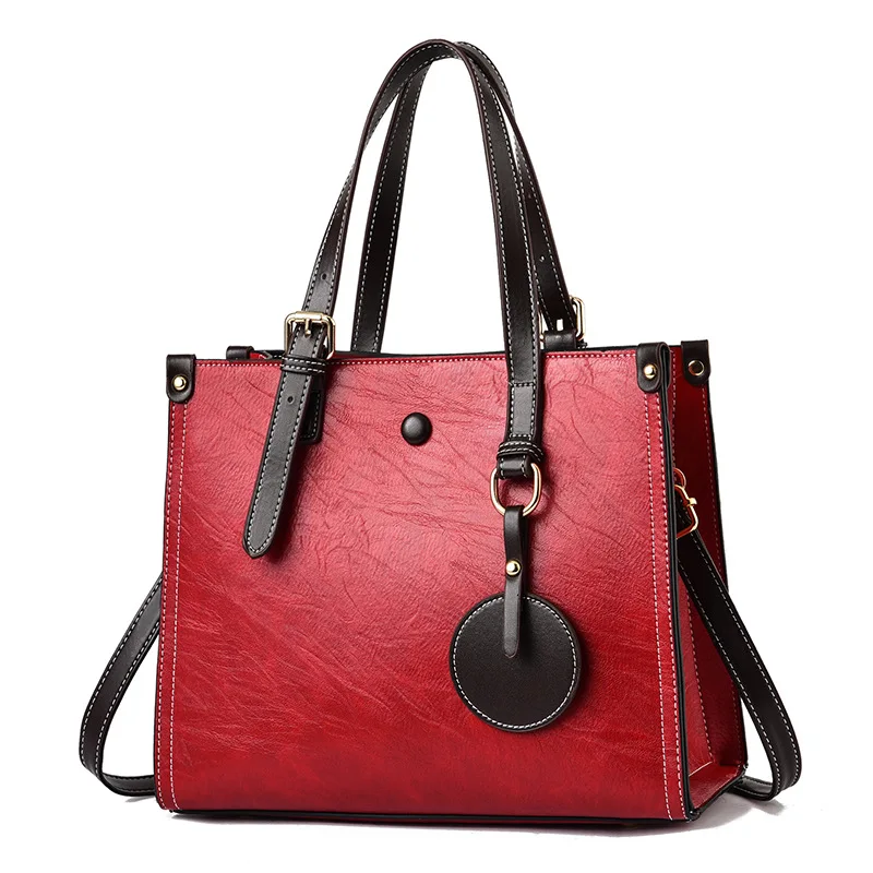 Simple Temperament Large-capacity Women's Handbag 2022 Spring and Summer New One-shoulder All-match Elegant Messenger Bag Women
Simple Temperament Large-capacity Women's Handbag 2022 Spring and Summer New One-shoulder All-match Elegant Messenger Bag Women