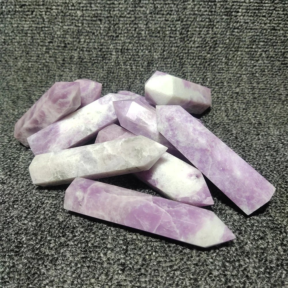 Natural Crystal Purple Mica Stone Hexagonal Column Tower Wand Energy Quartz Healing Spiritual Meditation Reiki Home Decoration
Natural Crystal Purple Mica Stone Hexagonal Column Tower Wand Energy Quartz Healing Spiritual Meditation Reiki Home Decoration