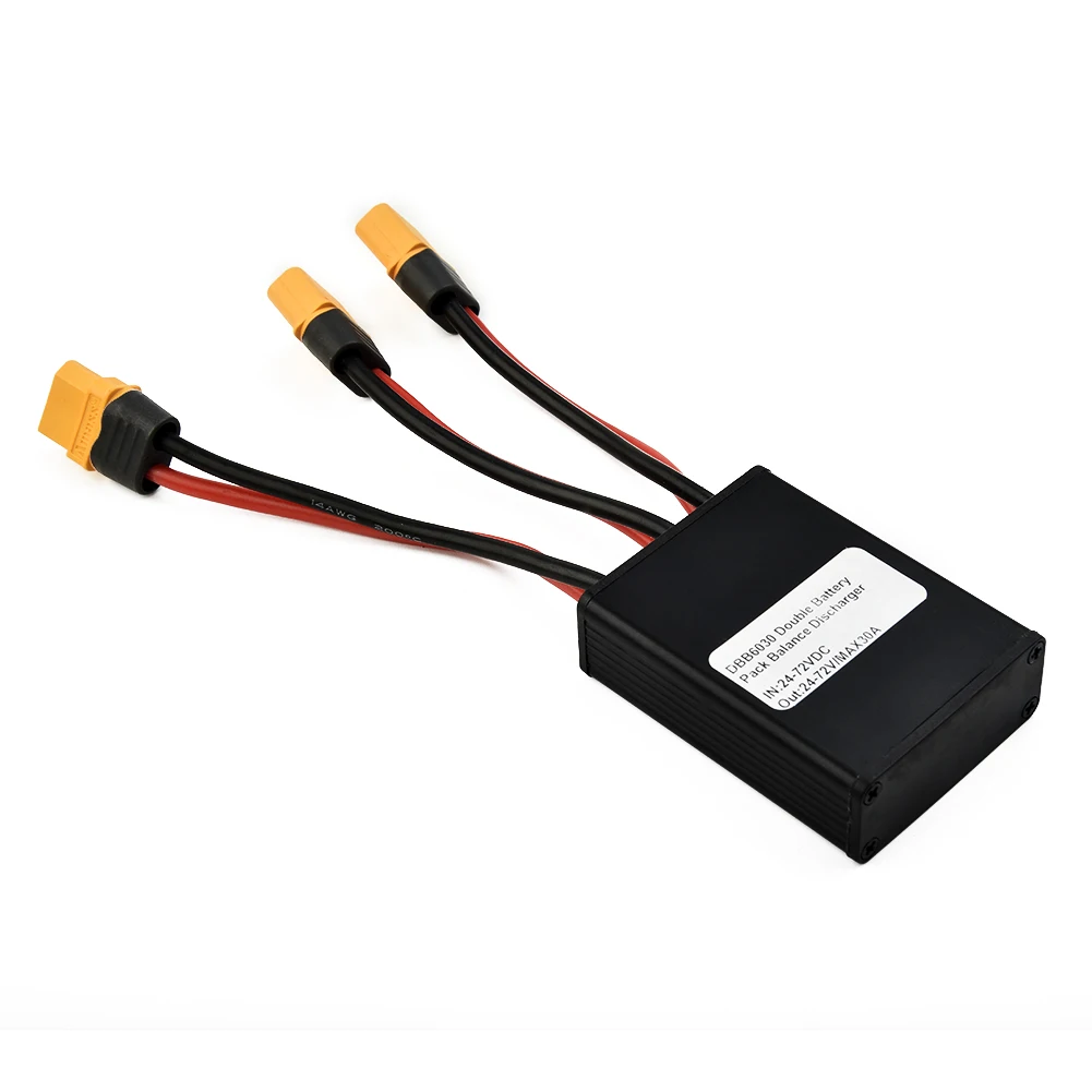 20V-60V Dual Battery Connection Adapter Adapter Aluminum Alloy Battery Battery Switcher Connection High Quality
20V-60V Dual Battery Connection Adapter Adapter Aluminum Alloy Battery Battery Switcher Connection High Quality