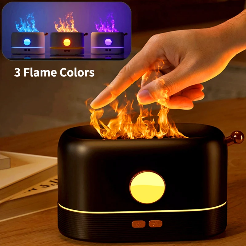 2022 New Simulation Flame Humidifier USB Night Light Aroma Diffuser 200ML Water Tank Home Living Room Bedroom Office Atmosphere
2022 New Simulation Flame Humidifier USB Night Light Aroma Diffuser 200ML Water Tank Home Living Room Bedroom Office Atmosphere