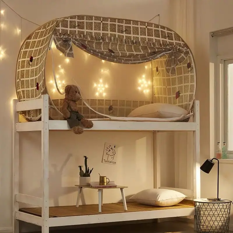 University Dormitory Yurt Mosquito Net Shade Cloth 0.8/0.9/1.0m Bunk Bed Children Tent Camping Canopy Insect Net Mosquito Net
University Dormitory Yurt Mosquito Net Shade Cloth 0.8/0.9/1.0m Bunk Bed Children Tent Camping Canopy Insect Net Mosquito Net