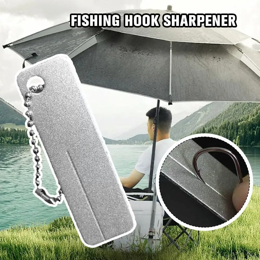 Fishing Hook Sharpener Portable Diamond Stone Fish Hook Sharpen Tools Knife Whetstone Keychain For Outdoor Fishing Accessor D2J9
Fishing Hook Sharpener Portable Diamond Stone Fish Hook Sharpen Tools Knife Whetstone Keychain For Outdoor Fishing Accessor D2J9