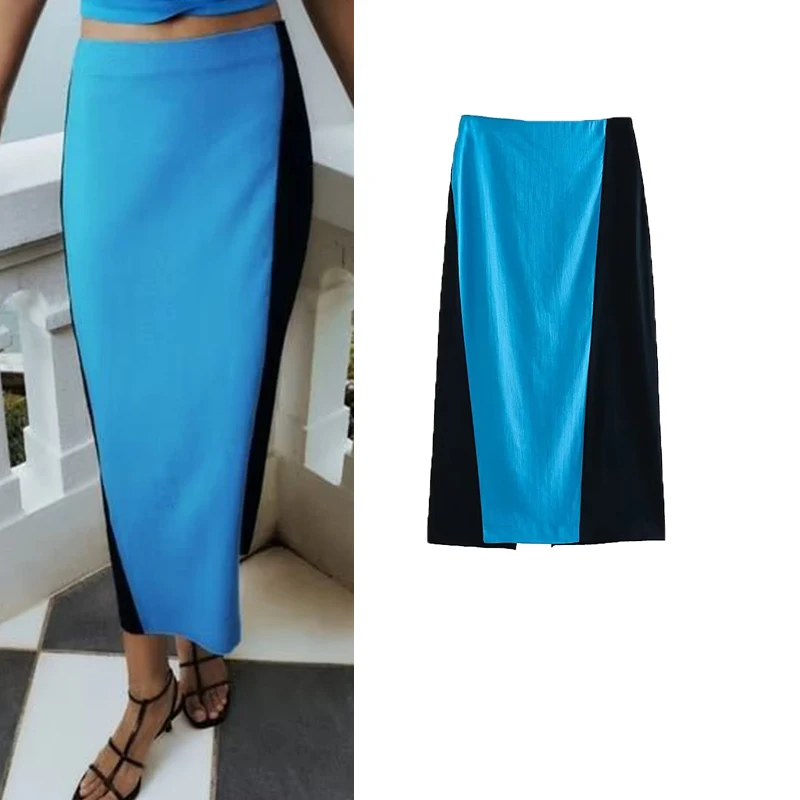 Patchwork Skirt Women High Waist Midi Skirts Woman Long Skirts For Women Fashion 2023 Chic And Elegant Woman Skirt
Patchwork Skirt Women High Waist Midi Skirts Woman Long Skirts For Women Fashion 2023 Chic And Elegant Woman Skirt