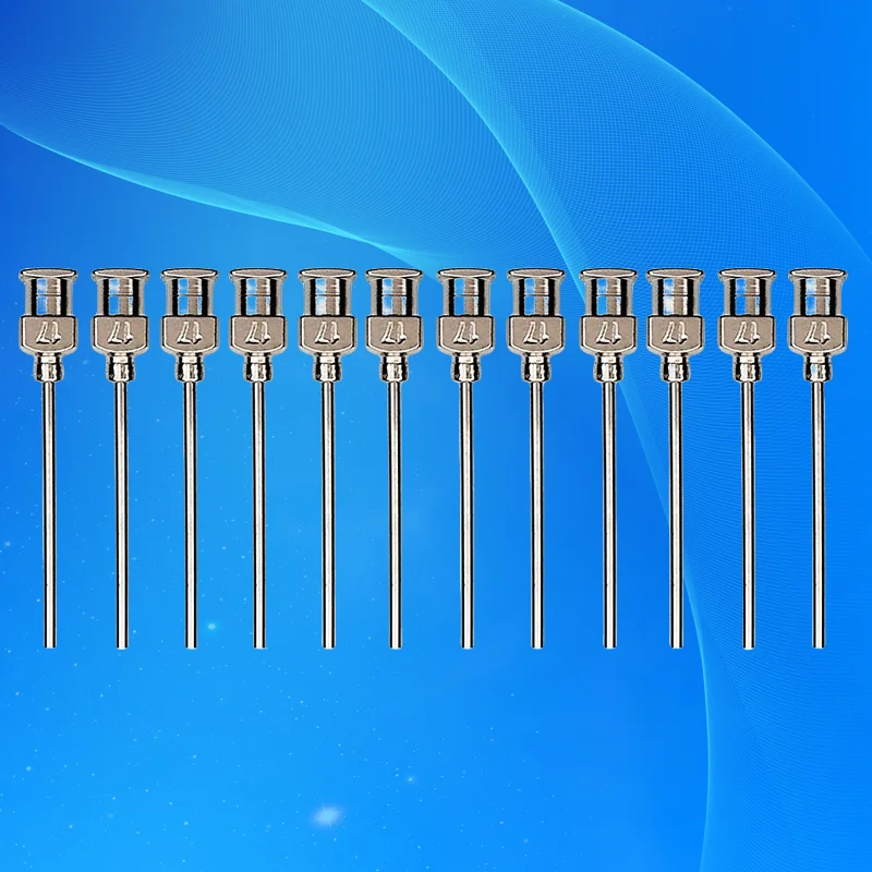 12 шт., 1 дюйм, длина наконечника 17 г, металлическая дозирующая игла из нержавеющей стали
12 шт., 1 дюйм, длина наконечника 17 г, металлическая дозирующая игла из нержавеющей стали