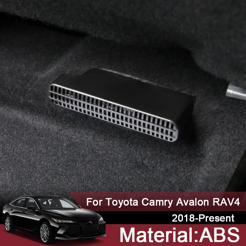 2PCS For Toyota RAV4 Camry Avalon 2018-Present ABS Car Styling Air Outlet Under Seat Cover Frame Protective Stickers Accessories
2PCS For Toyota RAV4 Camry Avalon 2018-Present ABS Car Styling Air Outlet Under Seat Cover Frame Protective Stickers Accessories