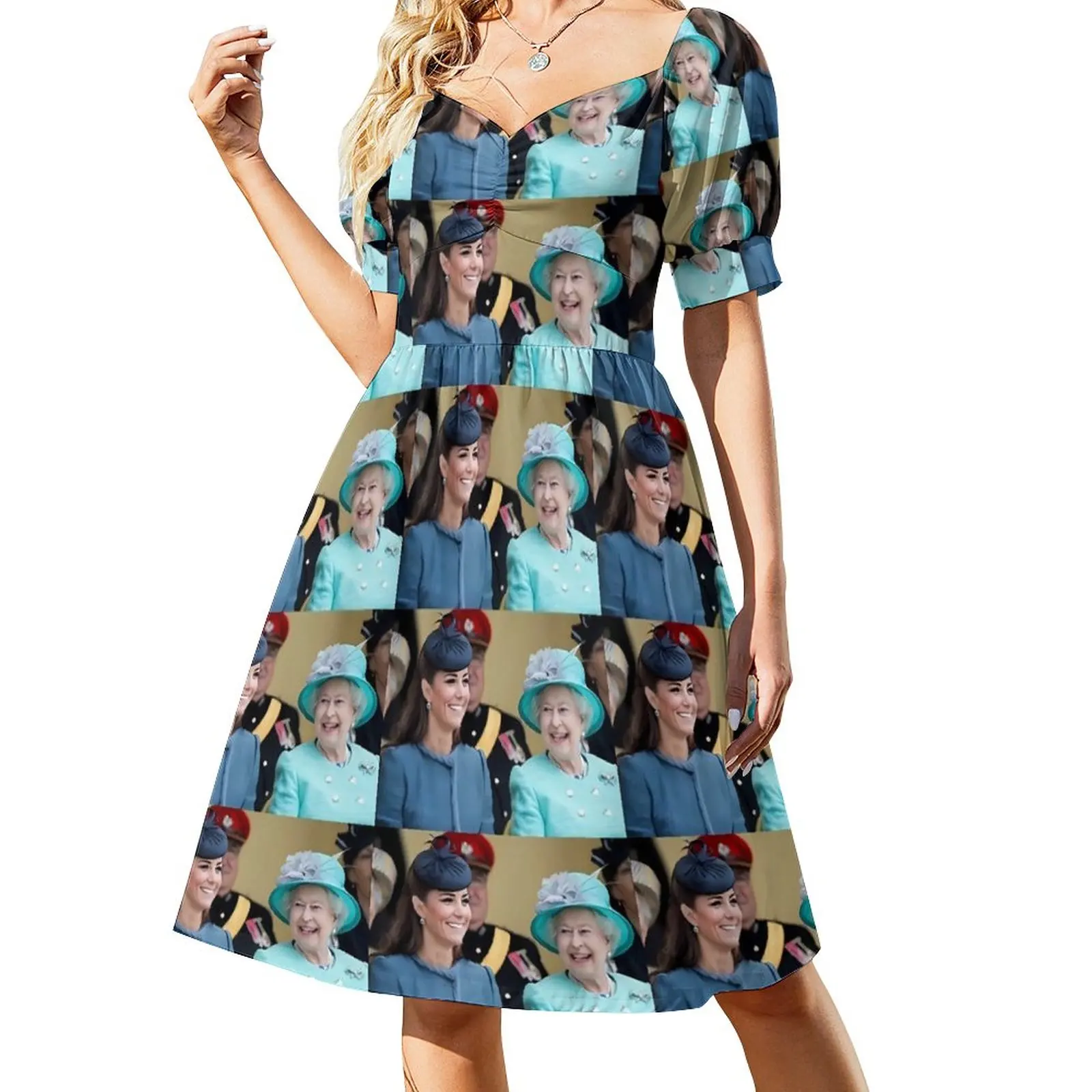 Elizabeth II Casual Dress HRH Catherine Duchess Aesthetic Dresses Sexy V Neck Kawaii Custom Dress Large Size
Elizabeth II Casual Dress HRH Catherine Duchess Aesthetic Dresses Sexy V Neck Kawaii Custom Dress Large Size
