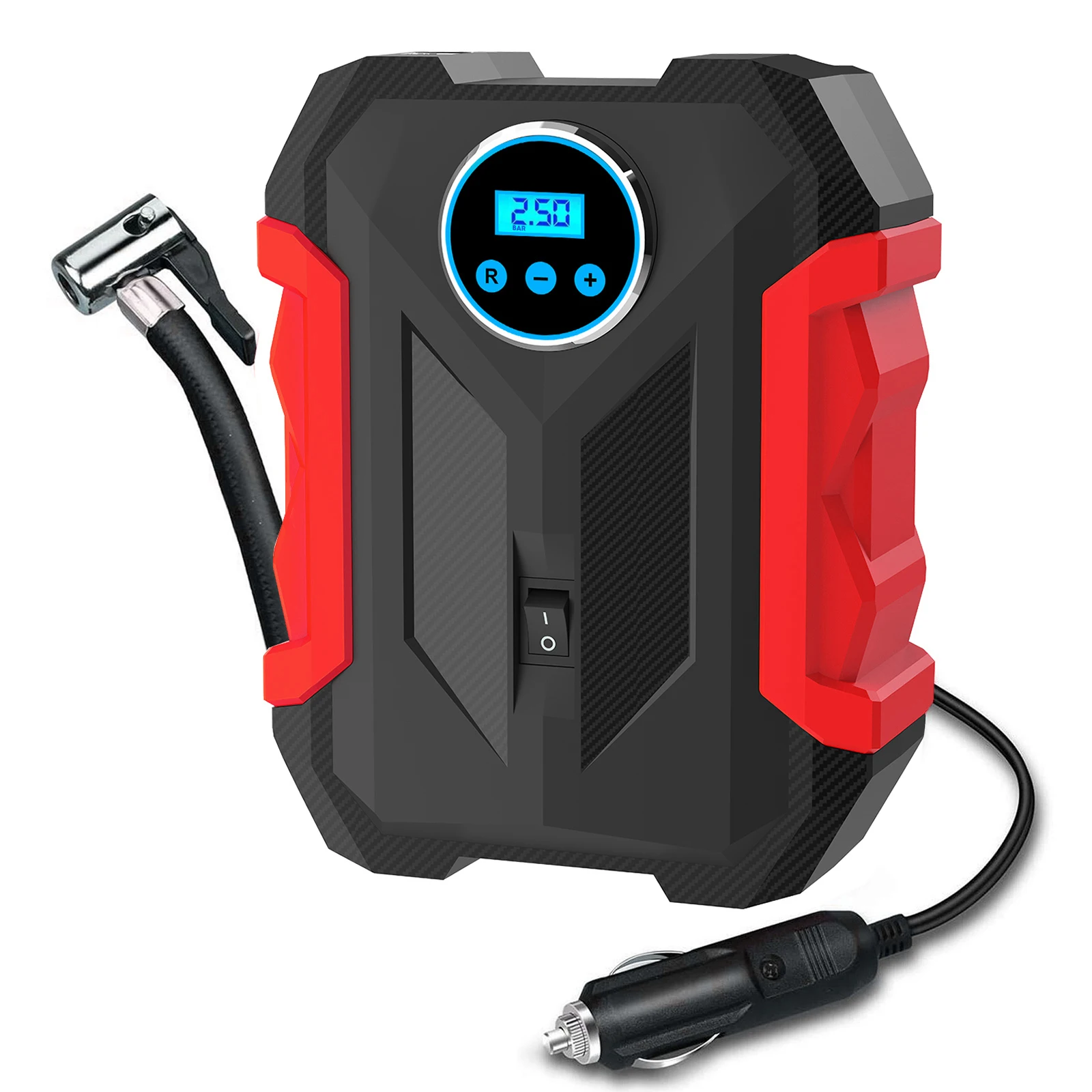 Red Air Compressor 12V 150 PSI Electric Air Pump for Car Bike Ball Outdoor Auto Parts Small Portable Digital Display Inflator
Red Air Compressor 12V 150 PSI Electric Air Pump for Car Bike Ball Outdoor Auto Parts Small Portable Digital Display Inflator