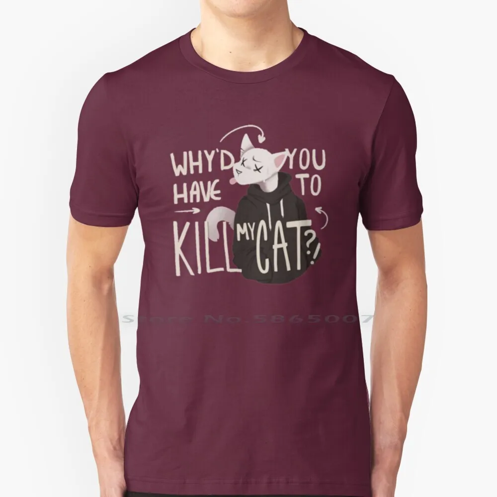 Почему вам пришлось убить мою кошку, Lovejoy, футболка из 100% хлопка на день, Mcyt, Lovejoy, Lovejoy 
Почему вам пришлось убить мою кошку, Lovejoy, футболка из 100% хлопка на день, Mcyt, Lovejoy, Lovejoy