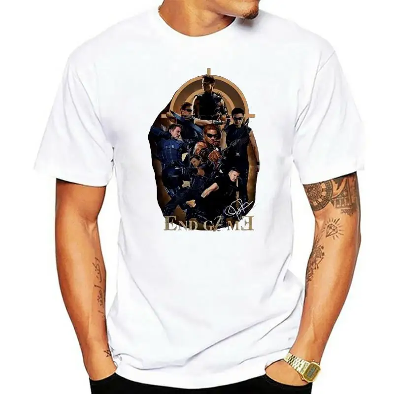 Endgame Hawkeye Jeremy Renner Signature Black Men Cotton S-6Xl T-Shirt Birthday Gift Tee Shirt
Endgame Hawkeye Jeremy Renner Signature Black Men Cotton S-6Xl T-Shirt Birthday Gift Tee Shirt