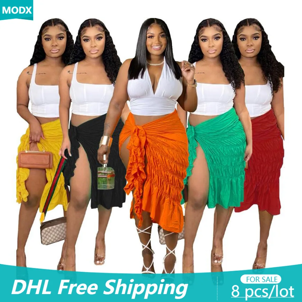 8 шт., женские юбки до колен, в Корейском стиле
8 шт., женские юбки до колен, в Корейском стиле