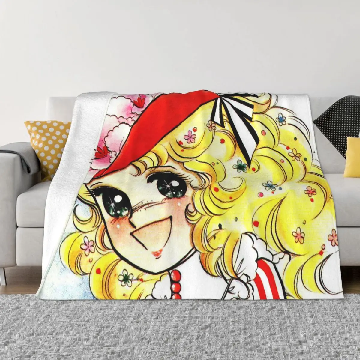 Candy Candy Anime Wool Blanket Kawaii Girl Flowery Novelty Throw Blankets for Home Bedspread
Candy Candy Anime Wool Blanket Kawaii Girl Flowery Novelty Throw Blankets for Home Bedspread
