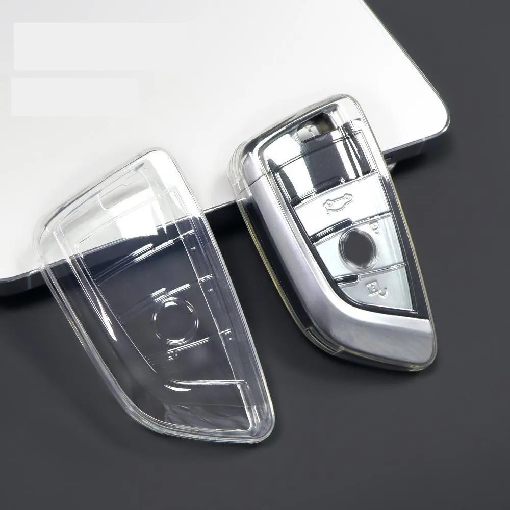 Akzz Suitable For Bmw Car Key Case X3x5x6 New 5 Series Keys 3 Series 7 Series Blade Transparent Tpu Key Case
Akzz Suitable For Bmw Car Key Case X3x5x6 New 5 Series Keys 3 Series 7 Series Blade Transparent Tpu Key Case