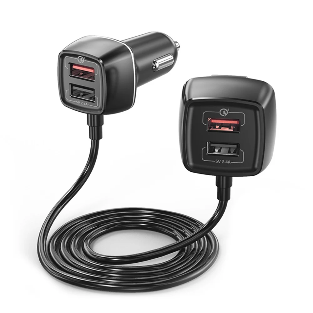 Многофункциональное автомобильное зарядное устройство с 4 USB-портами для быстрой зарядки QC 3,0, автомобильное зарядное устройство, удлинител...
Многофункциональное автомобильное зарядное устройство с 4 USB-портами для быстрой зарядки QC 3,0, автомобильное зарядное устройство, удлинител...