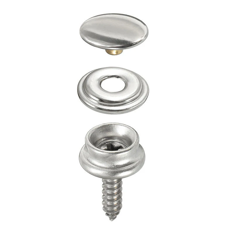 30PCS Snap Fastener Stainless Canvas Caps Screw Kit For Tent Boat Marine Snap Button Fastener Kit Button Marine Boat Canvas Set
30PCS Snap Fastener Stainless Canvas Caps Screw Kit For Tent Boat Marine Snap Button Fastener Kit Button Marine Boat Canvas Set