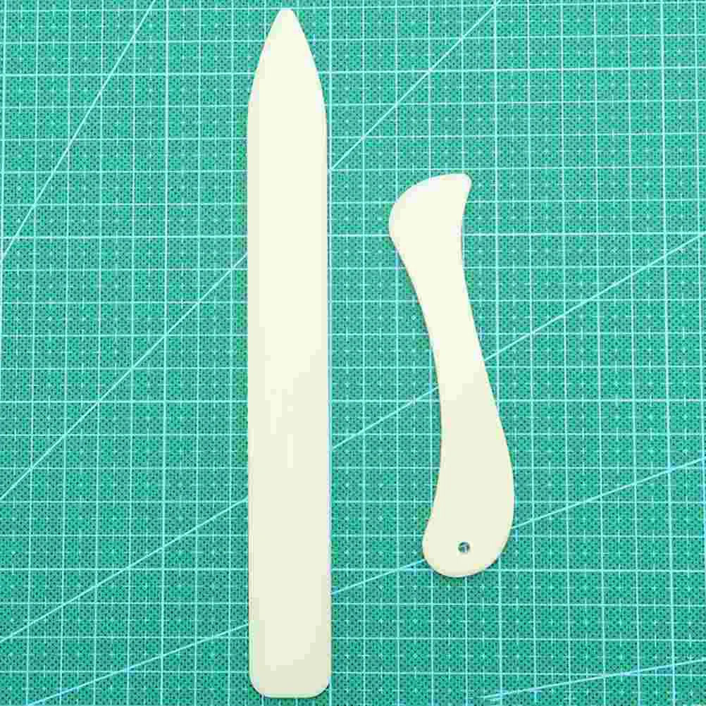 2pcs Creative DIY Scrapbooking Supplies Paper Creaser Set Cattle Bone Making Tool for Photo Album Making
2pcs Creative DIY Scrapbooking Supplies Paper Creaser Set Cattle Bone Making Tool for Photo Album Making