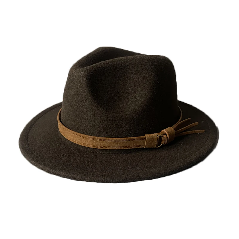 fedora hats for women men wide brim solid women hats band belt classic formal dress winter hats sombreros de mujer NZ267
fedora hats for women men wide brim solid women hats band belt classic formal dress winter hats sombreros de mujer NZ267