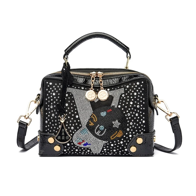 Women PU Leathers Bag Fashion Crossbody Bag Simple Cartoon Shoulder Bag Purse Tote Handbag for Outdoor Travel Daily
Women PU Leathers Bag Fashion Crossbody Bag Simple Cartoon Shoulder Bag Purse Tote Handbag for Outdoor Travel Daily