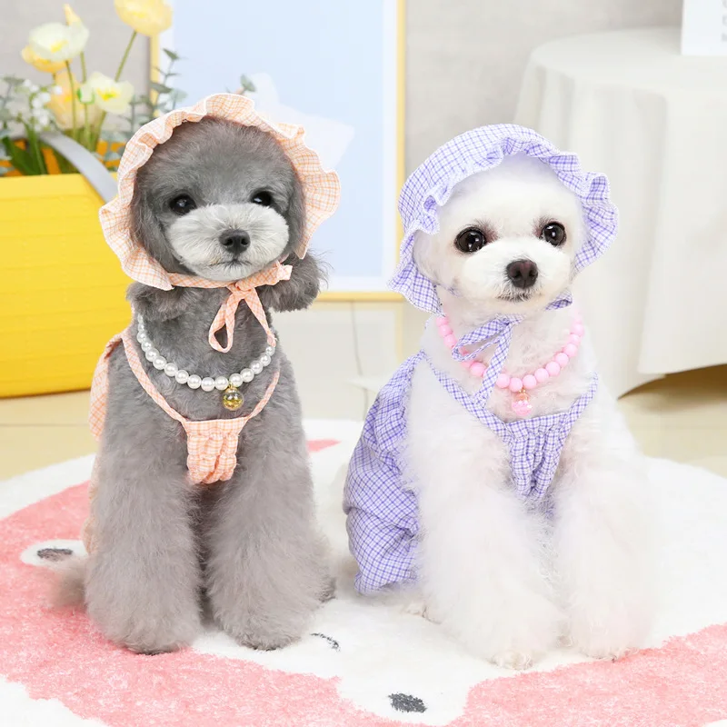 Summer Dog Clothes Pumpkin Pants with Hat Cute Pet Breathable Plaid Vest for Small and Medium Dogs Chihuahua Shirt Dog Costumes
Summer Dog Clothes Pumpkin Pants with Hat Cute Pet Breathable Plaid Vest for Small and Medium Dogs Chihuahua Shirt Dog Costumes