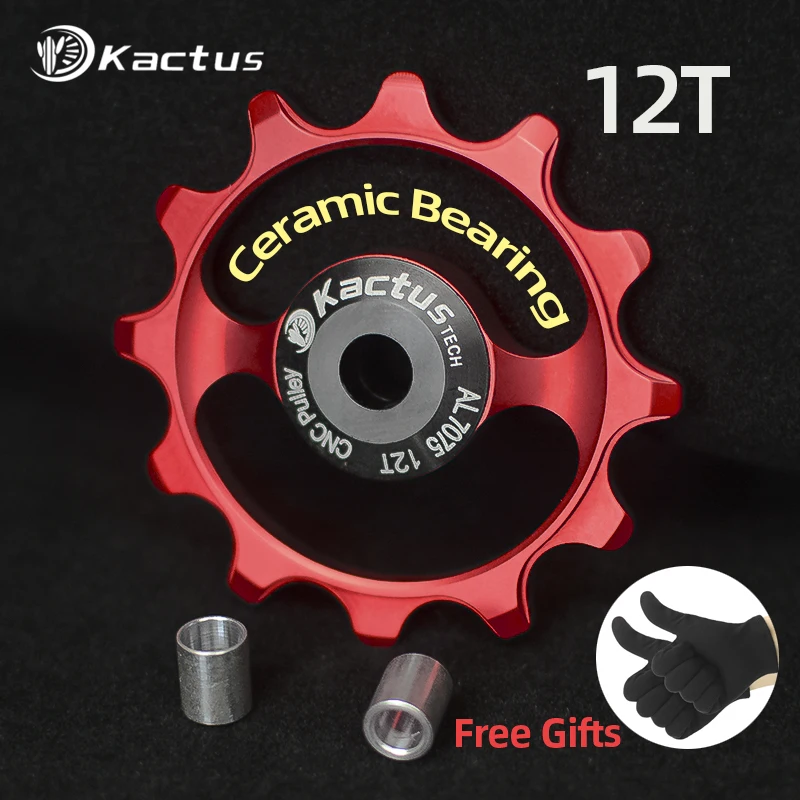 KTPL 12T Rear Derailleurs Pully Bicycle Derailleur Kit Jockey Wheel for All Conventional Transmissions Installation 4/5/6MM
KTPL 12T Rear Derailleurs Pully Bicycle Derailleur Kit Jockey Wheel for All Conventional Transmissions Installation 4/5/6MM