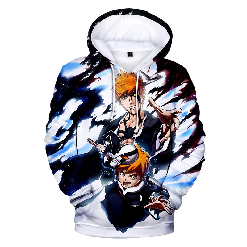 Cool Anime Bleach 3D Hoodies Men/Women Fashion Casual Sweatshirts Harajuku Long Sleeve Bleach Sweatshirt Pullovers Clothes Tops
Cool Anime Bleach 3D Hoodies Men/Women Fashion Casual Sweatshirts Harajuku Long Sleeve Bleach Sweatshirt Pullovers Clothes Tops