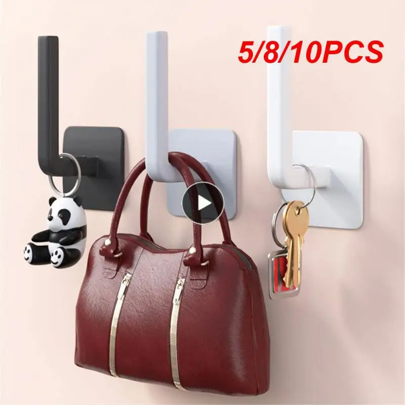 5/8/10PCS Storage Rack Coat Hanger Hook Wall Mounted Door Hooks Waterproof Punch-free Kitchen Rack Wall Organizer Hooks
5/8/10PCS Storage Rack Coat Hanger Hook Wall Mounted Door Hooks Waterproof Punch-free Kitchen Rack Wall Organizer Hooks