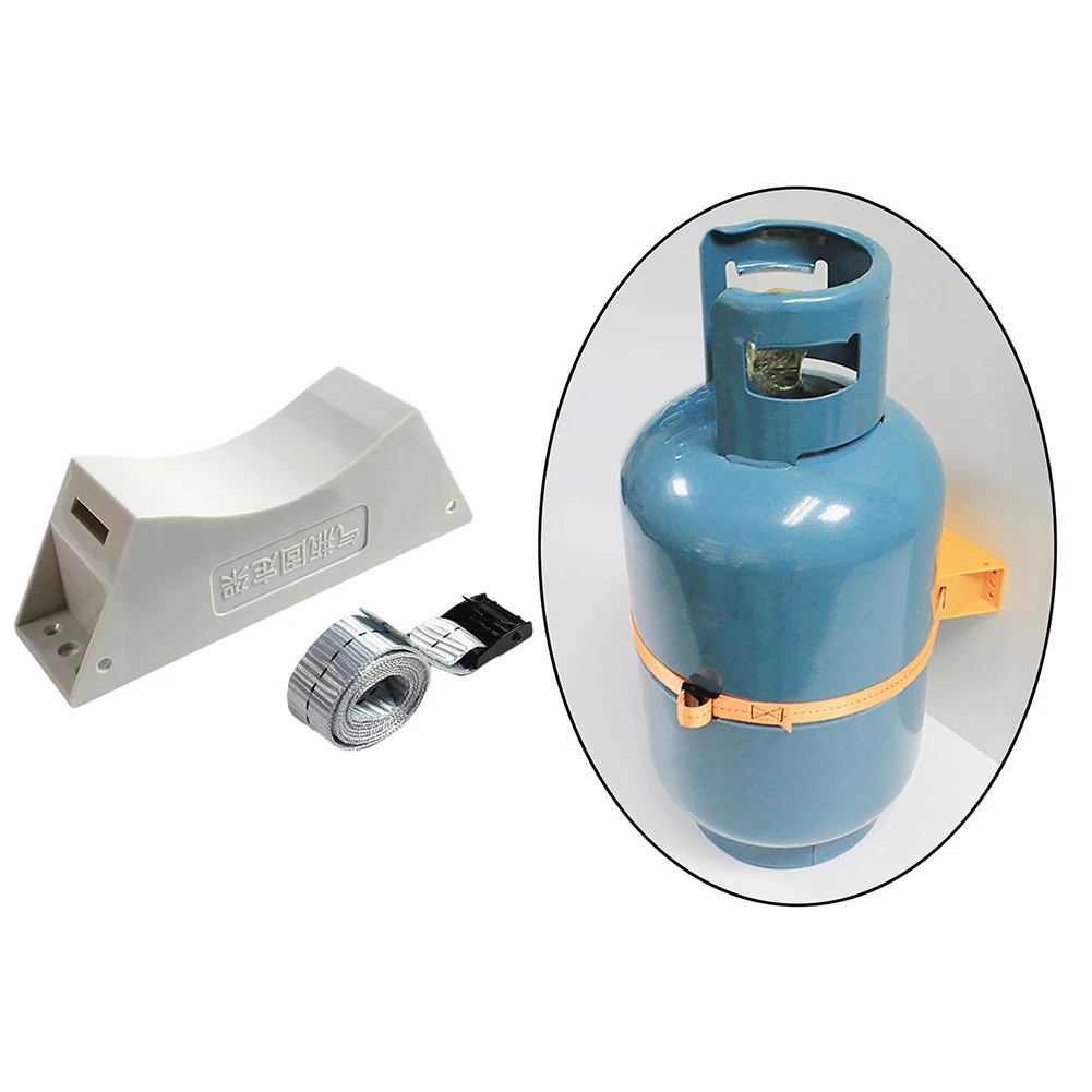 Wall Mounted Liquefied Gas Cylinder Accessories 1Pieces ABS Plastic Fixing Holder For RV Caravan Replacement Tank
Wall Mounted Liquefied Gas Cylinder Accessories 1Pieces ABS Plastic Fixing Holder For RV Caravan Replacement Tank