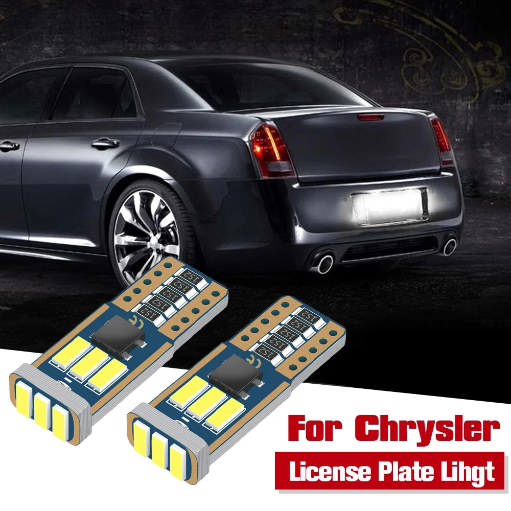 2 шт., светодиодные лампы для подсветки номерного знака W5W T10 168 5W5 Dome Canbus для Chrysler 300C 300M PT Cruiser Sebring Voyager 2000-2008
2 шт., светодиодные лампы для подсветки номерного знака W5W T10 168 5W5 Dome Canbus для Chrysler 300C 300M PT Cruiser Sebring Voyager 2000-2008