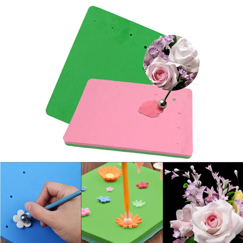 Sponge Cake Foam Pad Flower Modelling Gum Paste Fondant Cake Mat DIY Baking For Sugarcraft Decoration Cake Pad Making Tools
Sponge Cake Foam Pad Flower Modelling Gum Paste Fondant Cake Mat DIY Baking For Sugarcraft Decoration Cake Pad Making Tools