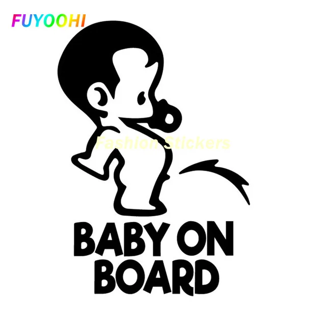 FUYOOHI Exterior/Protection Fashion Stickers Funny Vinyl Decal BABY ON BOARD Rear Windshield Warning Decoration Car Sticker
FUYOOHI Exterior/Protection Fashion Stickers Funny Vinyl Decal BABY ON BOARD Rear Windshield Warning Decoration Car Sticker