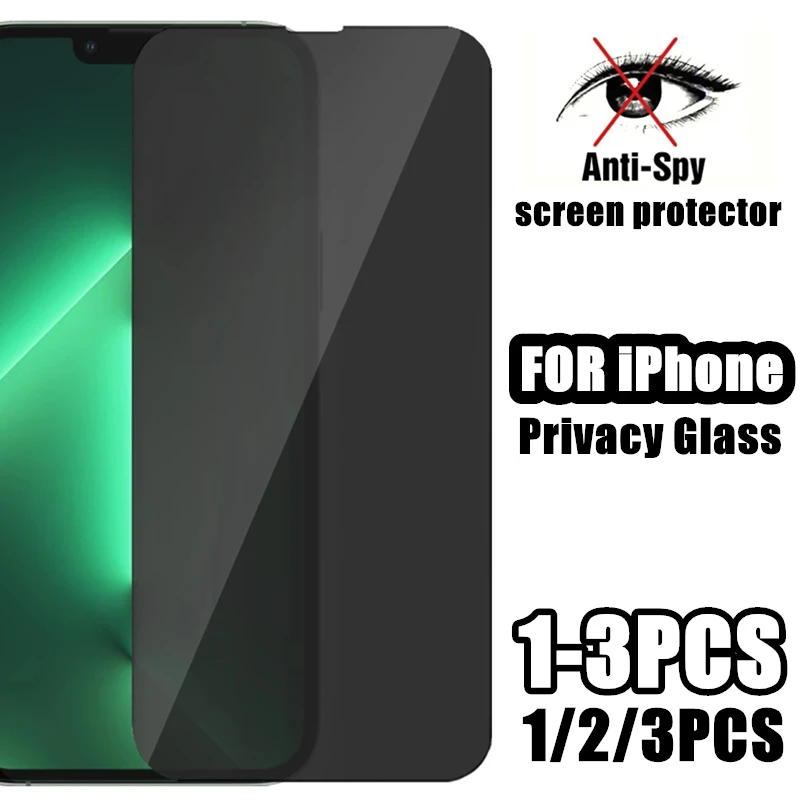 Anti-Spy Screen Protector for IPhone 11 12 13 PRO MAX Privacy Glass for IPhone SE3 7 8 Plus XS Max XR Full Cover Tempered Glass
Anti-Spy Screen Protector for IPhone 11 12 13 PRO MAX Privacy Glass for IPhone SE3 7 8 Plus XS Max XR Full Cover Tempered Glass