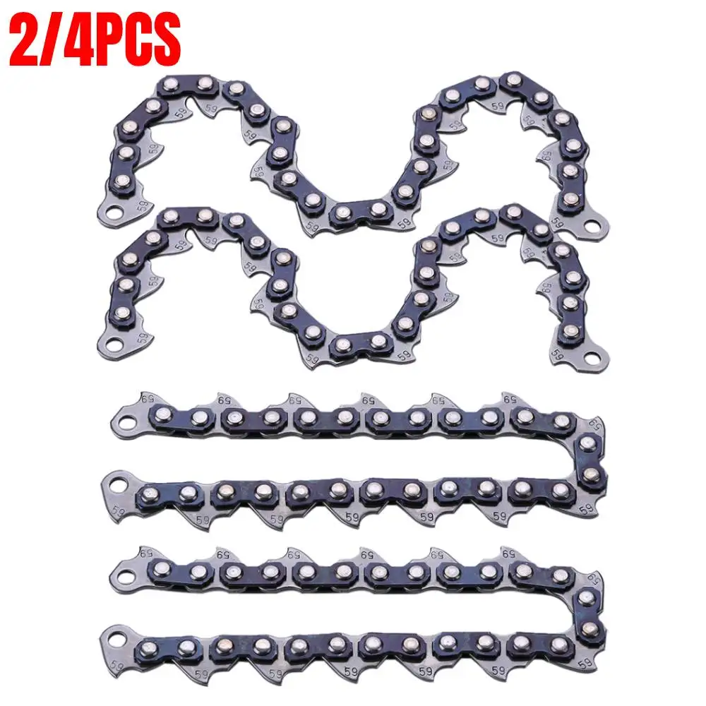 2/4pcs Chain Type Chain Blade Wood Cutting Chainsaw Woodworking Accessories Grass Trimmer Head Chain Grass Cutter
2/4pcs Chain Type Chain Blade Wood Cutting Chainsaw Woodworking Accessories Grass Trimmer Head Chain Grass Cutter