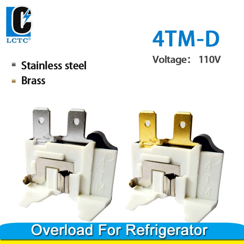 110V 4TM-D Refrigerator And Air Conditioner Overload Protector Relay Refrigerator Spare Parts
110V 4TM-D Refrigerator And Air Conditioner Overload Protector Relay Refrigerator Spare Parts