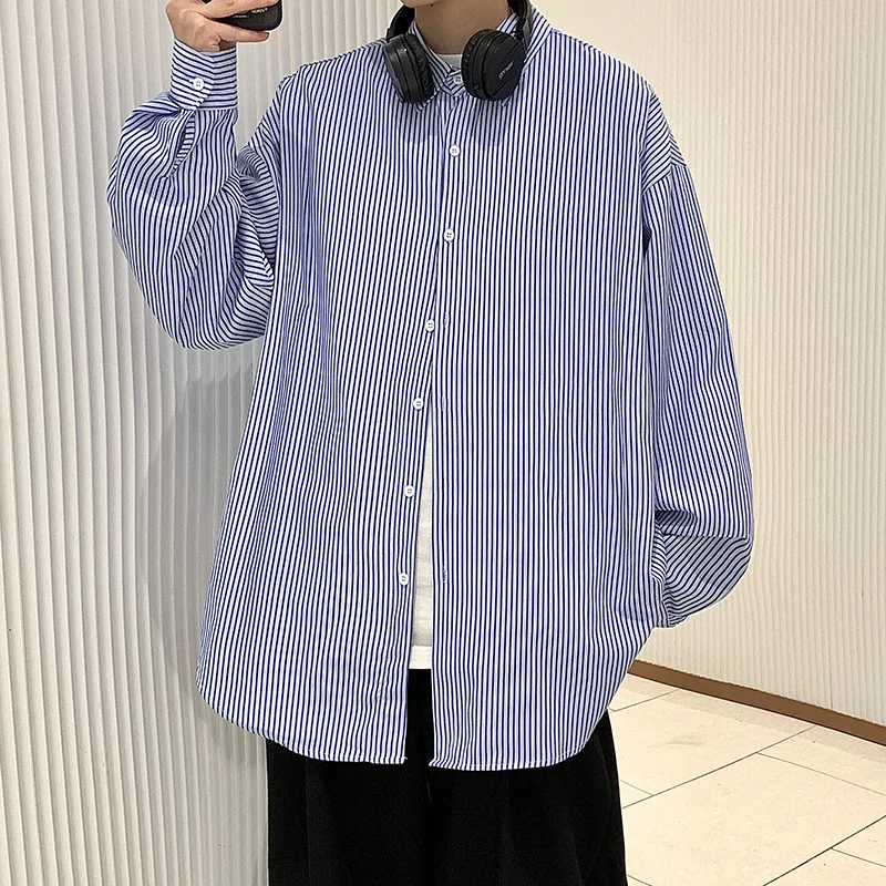 Полосатая рубашка ZCSMLL, мужская рубашка с длинным рукавом, свободная повседневная универсальная модная блузка с отложным воротником, сезон ...
Полосатая рубашка ZCSMLL, мужская рубашка с длинным рукавом, свободная повседневная универсальная модная блузка с отложным воротником, сезон ...