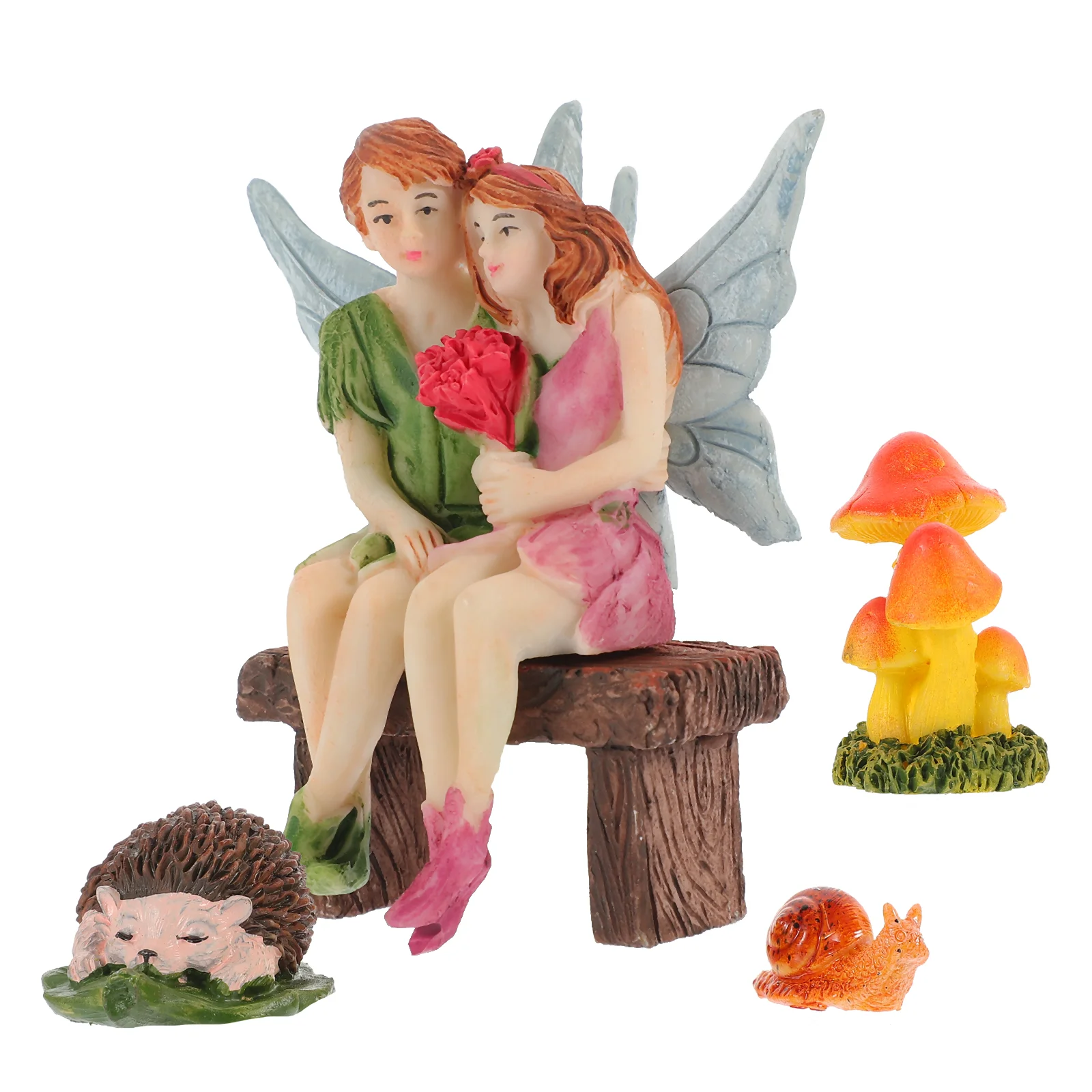 Flower Fairy Ornament Tabletop Decor Statue Mini Desktop Hedgehog Decoration Tiny Resin Small Model Garden Lovers Mushroom
Flower Fairy Ornament Tabletop Decor Statue Mini Desktop Hedgehog Decoration Tiny Resin Small Model Garden Lovers Mushroom