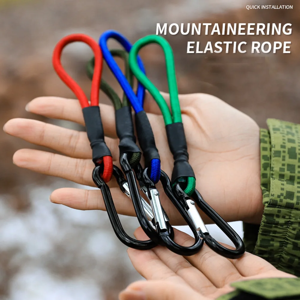 Outdoor Elastic Rope Climbing Hook Multifunctional Portable Elastic Rope Buckle Camping Equipment Camping Supplies Travel
Outdoor Elastic Rope Climbing Hook Multifunctional Portable Elastic Rope Buckle Camping Equipment Camping Supplies Travel