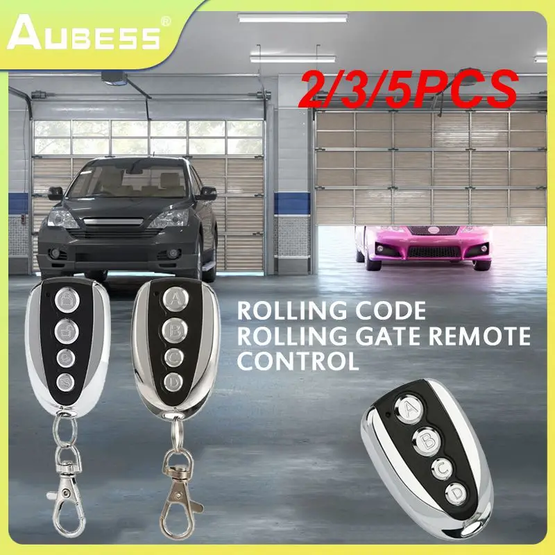 5PCS Multi Frequency Duplicator IPX5 Copy Fixed & Rolling Code 433MHz Smart Garage Door Remote Control Commander Gate Opener Key
5PCS Multi Frequency Duplicator IPX5 Copy Fixed & Rolling Code 433MHz Smart Garage Door Remote Control Commander Gate Opener Key