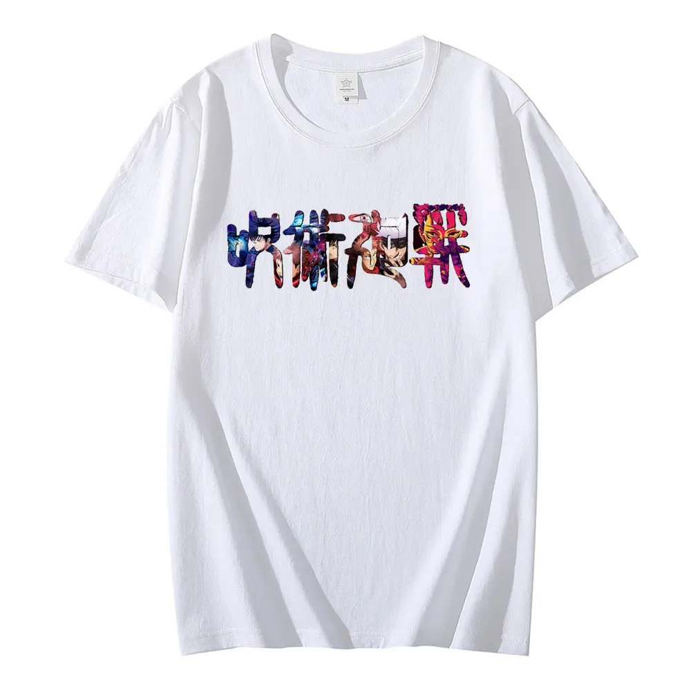 Anime Jujutsu Kaisen Logo Men T Shirts Itadori Yuji Print Harajuku Tops Ryomen Sukuna Cool Unisex Short Sleeves T-Shirt Male
Anime Jujutsu Kaisen Logo Men T Shirts Itadori Yuji Print Harajuku Tops Ryomen Sukuna Cool Unisex Short Sleeves T-Shirt Male