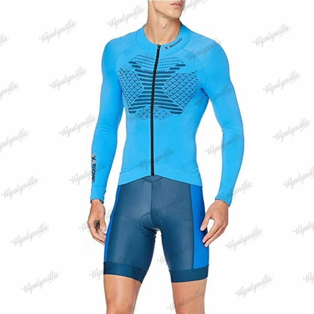 X-Bionicful Men Triathlon Areo Race Clothing Jumpsuit Ciclismo MTB Bike Bicycle Clothing Cycling Long Sleeves Running Trisuit
X-Bionicful Men Triathlon Areo Race Clothing Jumpsuit Ciclismo MTB Bike Bicycle Clothing Cycling Long Sleeves Running Trisuit
