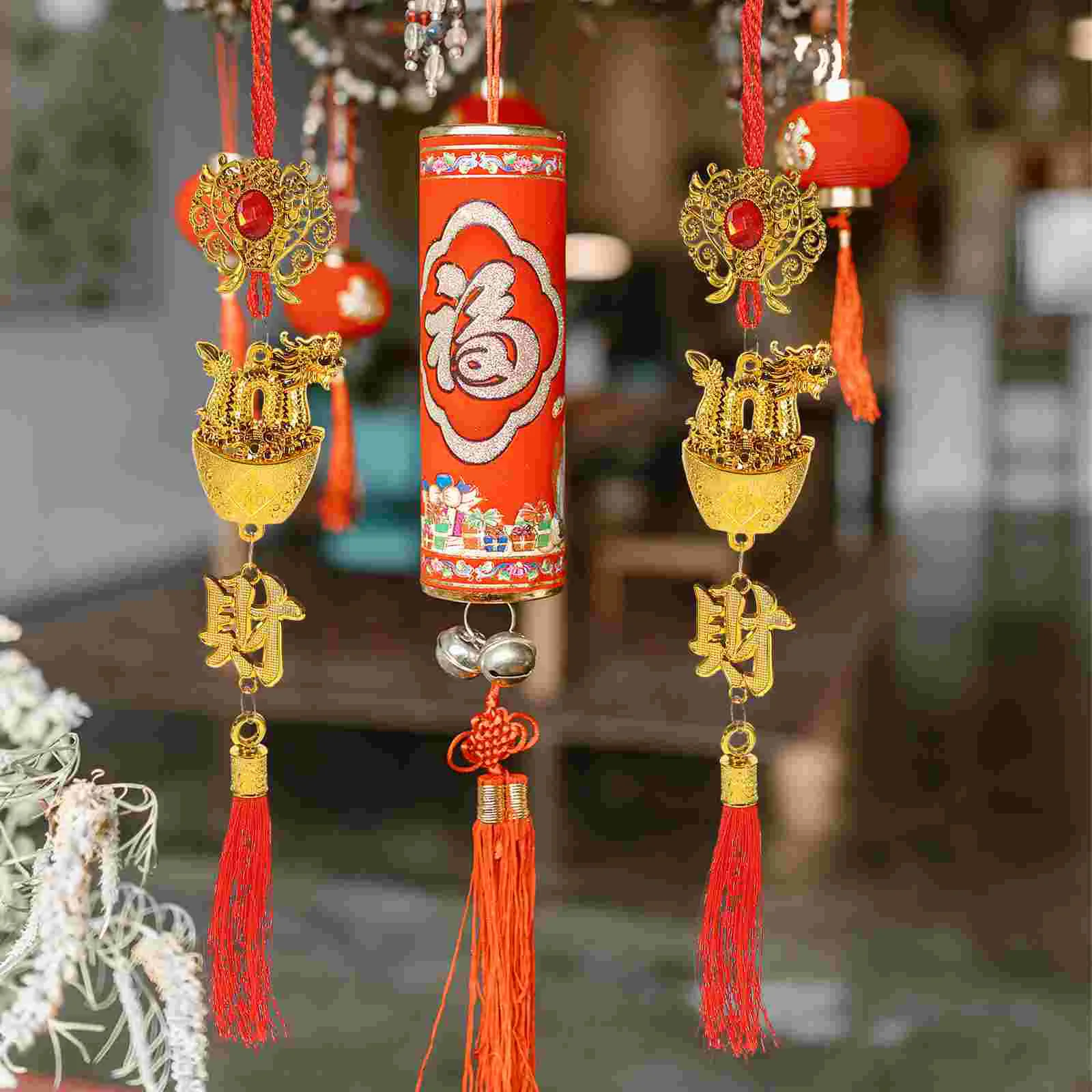 10 Pcs New Year Tassel Pendant Decor Bonsai Years Decorations Zodiac Dragon Ornament Tree Hanging Spring Festival
10 Pcs New Year Tassel Pendant Decor Bonsai Years Decorations Zodiac Dragon Ornament Tree Hanging Spring Festival