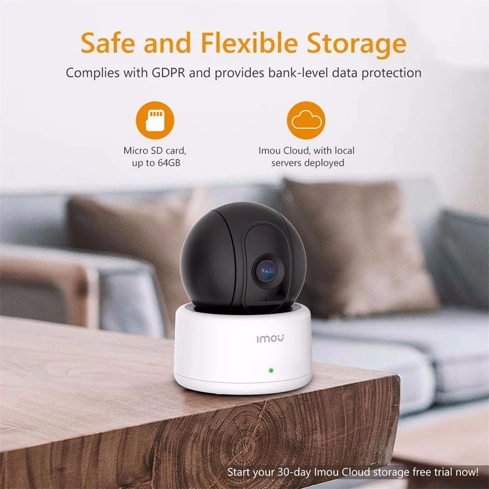 2MP Wifi IP Camera for Dahua Imou IPC-A22P Rotating PTZ Camera MIC Support SD Card Infrared Night Vision 2 Way Voice
2MP Wifi IP Camera for Dahua Imou IPC-A22P Rotating PTZ Camera MIC Support SD Card Infrared Night Vision 2 Way Voice