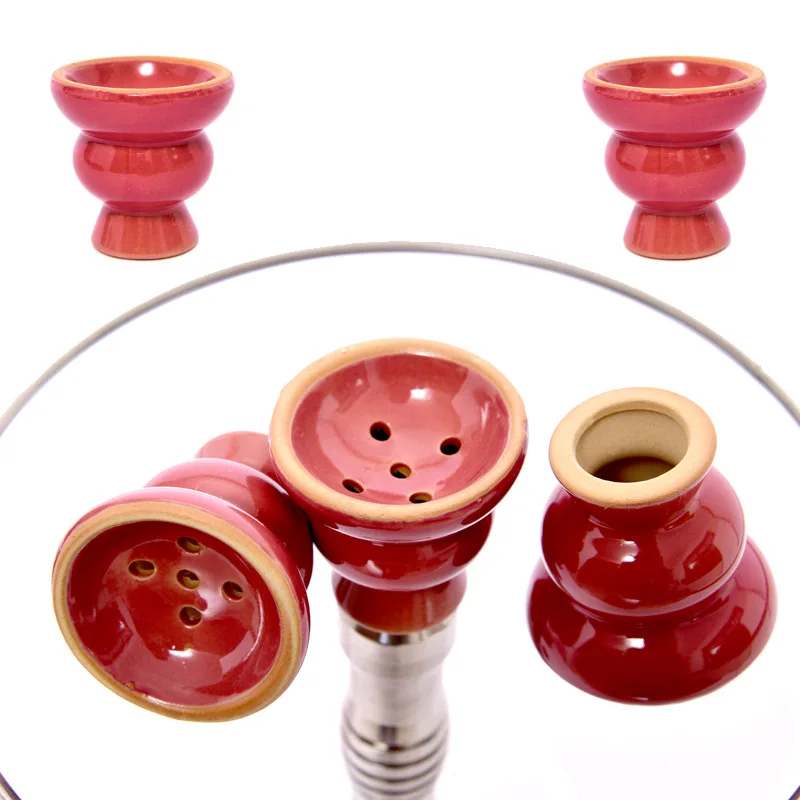 100% Ceramic Hookah Bowl 5 Hole Narguile Shisha Flavored Container for Shisha Pipe Charcoal Rack Chicha Sheesha Accessories
100% Ceramic Hookah Bowl 5 Hole Narguile Shisha Flavored Container for Shisha Pipe Charcoal Rack Chicha Sheesha Accessories