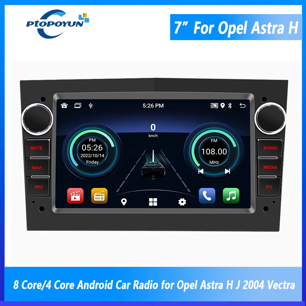 Ptopoyun Android Car Radio Multimedia Player for Opel Astra H J 2004 Vectra Vauxhall Antara Zafira Corsa C D Vivaro Meriva Veda
Ptopoyun Android Car Radio Multimedia Player for Opel Astra H J 2004 Vectra Vauxhall Antara Zafira Corsa C D Vivaro Meriva Veda