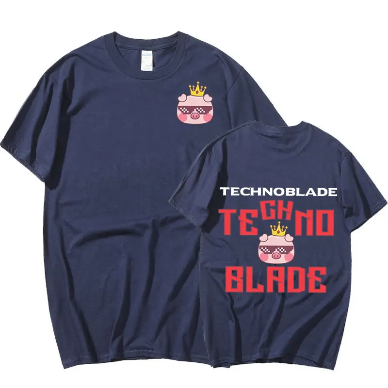 Technoblade Merch Print T-shirt Men's Women's Fashion Casual Soft Pure Cotton Short-sleeved Oversized Casual T-shirts Unisex
Technoblade Merch Print T-shirt Men's Women's Fashion Casual Soft Pure Cotton Short-sleeved Oversized Casual T-shirts Unisex